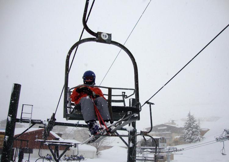 L'Escale Du Mzaar Apartment Faraya Bagian luar foto