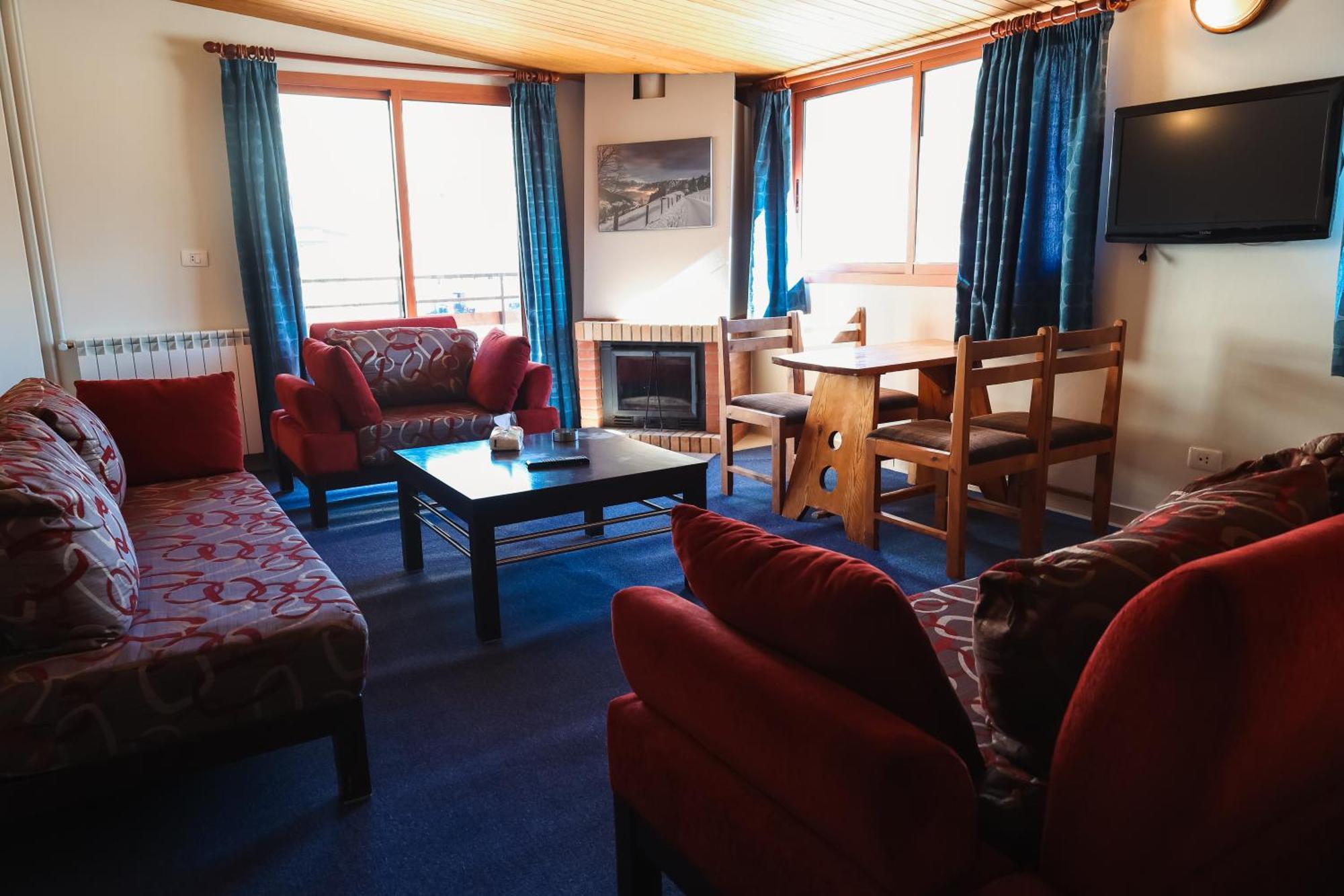 L'Escale Du Mzaar Apartment Faraya Ruang foto